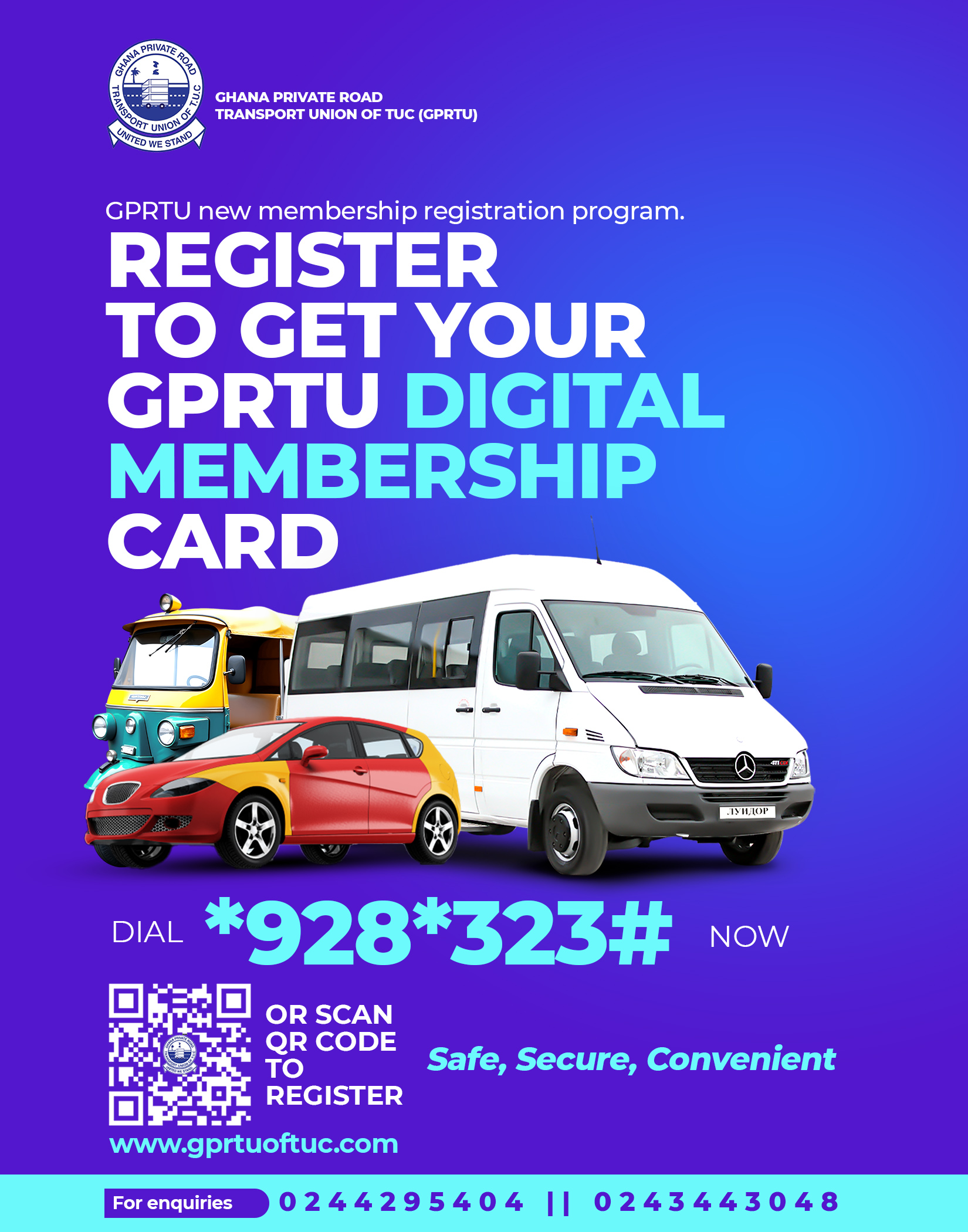 GPRTU Registration Flyer - Design 2